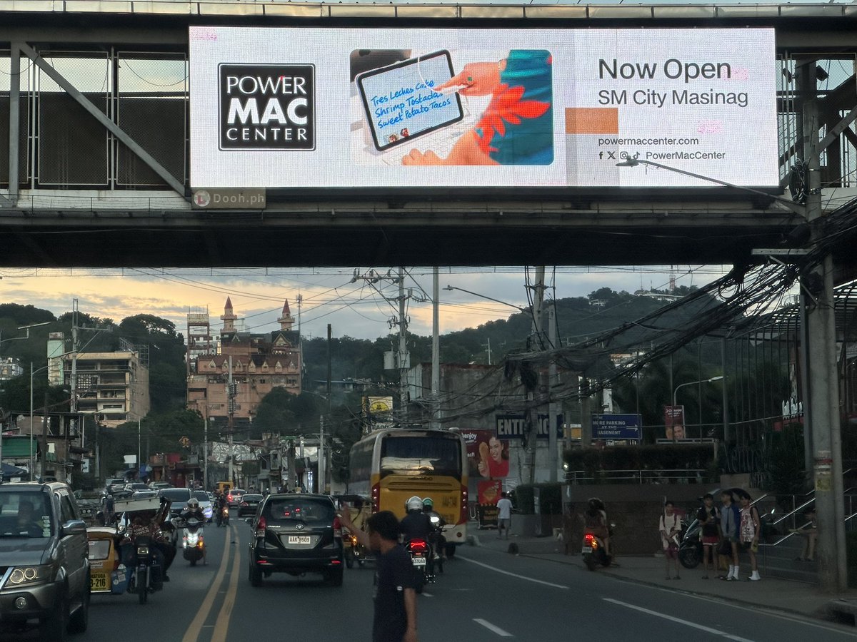 Outdoorman83's tweet photo. Power Mac Center Now Open in SM Masinag

We're thrilled to announce the opening of the newest Power Mac Center at SM Masinag! As a leading Apple Premium Reseller and Service Center in the Philippines, Power Mac Center is dedicated to bringing you the latest Apple products, accessories, and technical services, all under one roof.

Discover the Latest in Apple Innovations

Visit our new location to experience the cutting-edge technology that Apple has to offer. From the sleek and powerful MacBook lineup to the latest iPhone models, iPads, Apple Watches, and a wide range of accessories, we have everything you need to stay connected and productive.

Exceptional Customer Service

At Power Mac Center, customer satisfaction is our top priority. Our team of knowledgeable and friendly staff is ready to assist you with product recommendations, technical support, and any questions you may have. Additionally, our certified technicians are available on-site to help with repairs and ensure your devices are running smoothly.

Join Us for the Celebration

We're inviting everyone to join us in celebrating this milestone. Don't miss out on the chance to see the latest Apple products and enjoy special offers available only at Power Mac Center SM Masinag. Stay connected with us on social media for updates on events, workshops, and other exciting activities.

Visit us today and discover a world of innovation and style at the newest hub for Apple enthusiasts. Power Mac Center SM Masinag, Antipolo City , Rizal Province 

Apple Power Mac Center SM Masinag #sumulonghighway #MarcosHighway #AntipoloCity #rizalprovince #calabarzon #ooh #dooh.ph #traffic #impact #XentroMall #foryouシ #iphone