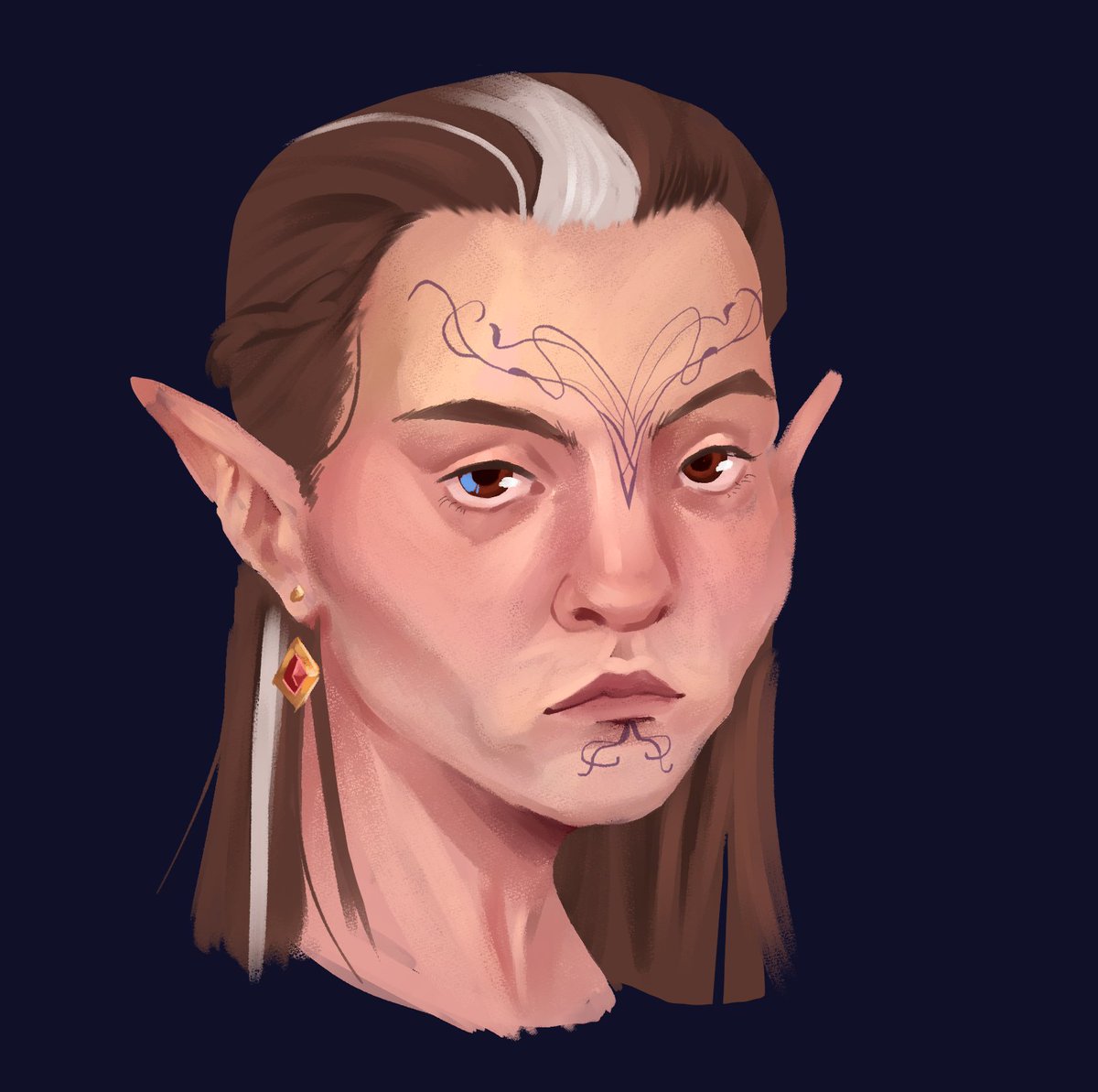 cansofbees's tweet photo. @CyrvenLavellan I love my trans elf Wardens <3  Otta Surana is nonbinary, and Hanin Mahariel is a trans man! https://t.co/qZwjftQqbM
