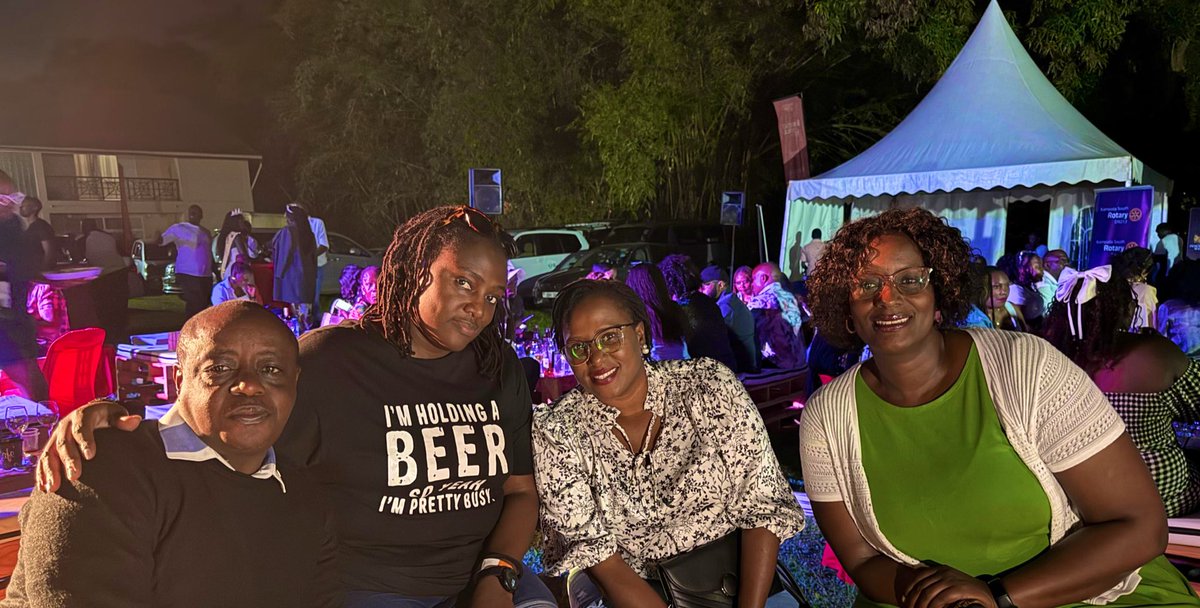 RCUpperKololo's tweet image. Raising glasses and funds for a better world! 

Our team proudly represented at @KampalaSouth’s Wine Festival, supporting community service projects.

#RotaryFamily 
@rotaryd9213 @DAlinange @JoyceSadoori @Kengoma_Khamasi @Rhonahn @EMKyomugisha @annetwinny1 @filbertkinyanda
