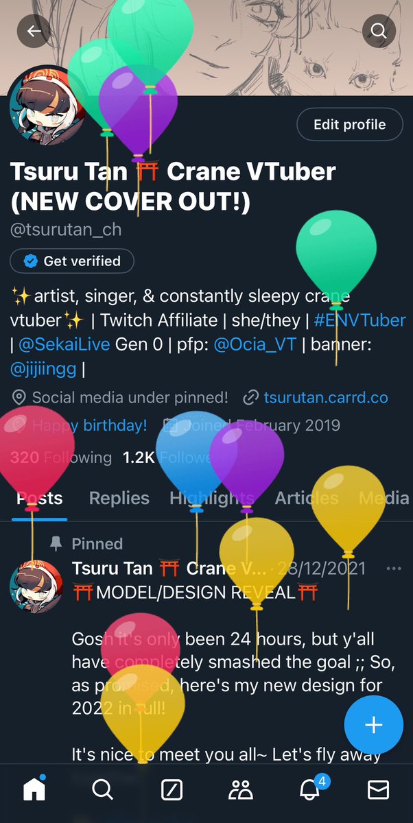 Another year, another Tsuru birthday 🥳