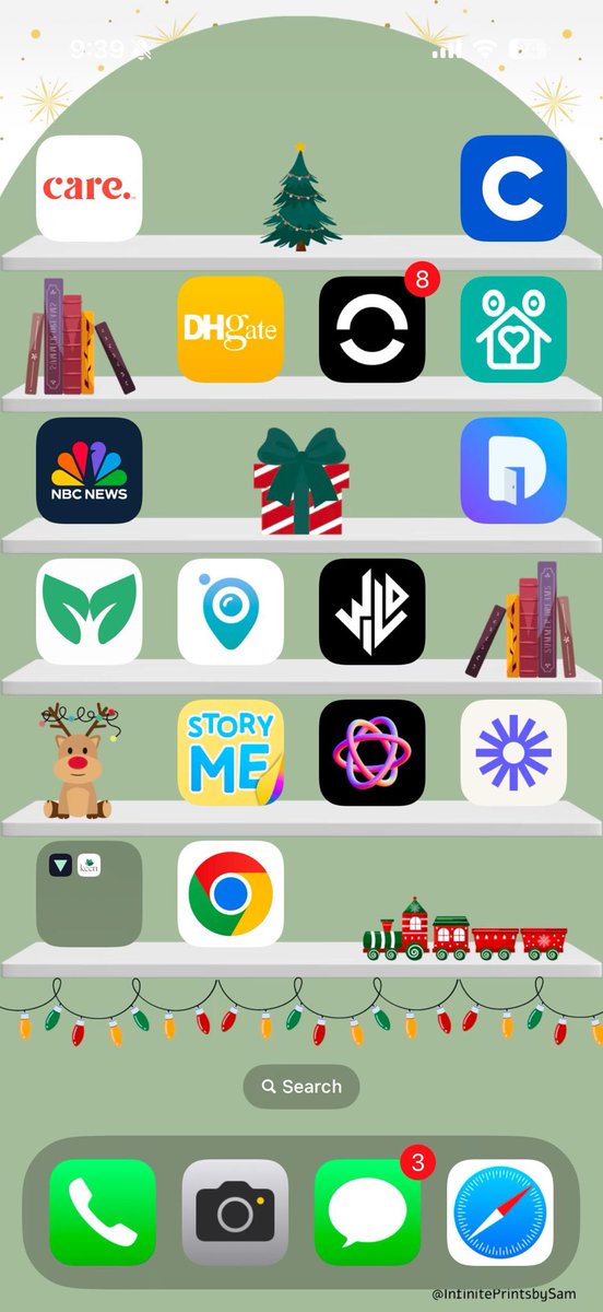 First Christmas iOS 18 Bookshelf Wallpaper is available now 🎄🎅🏼

infiniteprintsbysam.etsy.com/listing/180951…

#ios18 #ios18wallpaper #wallpaper #bookshelfwallpaper #bookshelf #ios18bookshelf #background #iphone #apple
