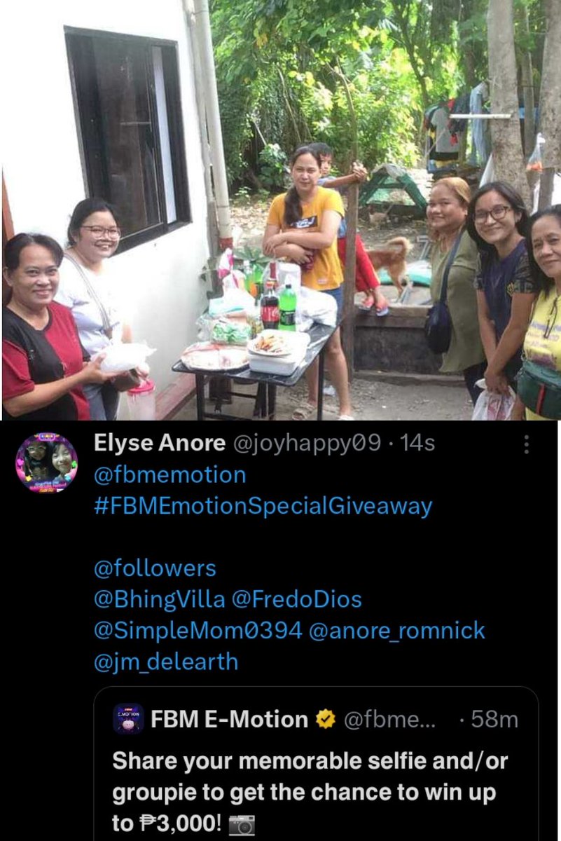 joyhappy09's tweet photo. @fbmemotion @followers #FBMEmotion12weeksofChristmas
A memorable moment kasama ko ang mga ka elem co-parents ko na through thick and thin magkakasama kami. A memory that lasts forever. Sobrang i tretreasure ko na nakilala ko sila, ups and down buong buo kami.
ID: lizzie9 https://t.co/yldqoYw046
