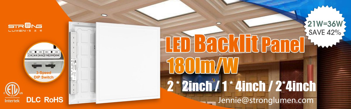 Jennie_Lights's tweet image. 💎LED Backlit Panel Light with 3 power &amp;amp; 3 CCT adjustable, customized choice.
#LedPanelLight #BacklitPanel #IndoorLighting #Flickerfree #Ledflatpanels #Coloradjustment #PowerSelectable #CCTselectable #energyefficiency #commercialledlighting #glarefree