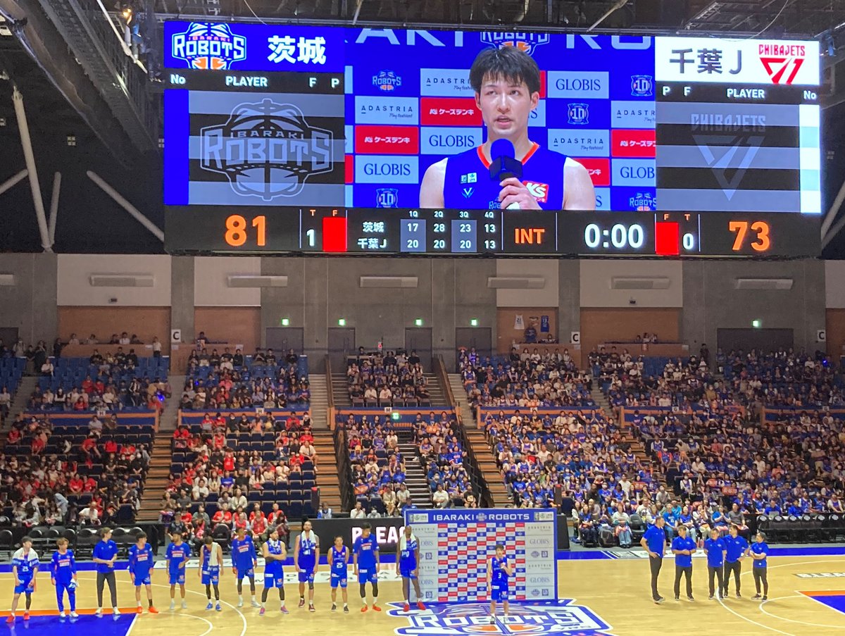 Naokitty1107's tweet photo. 声出してメガホンたたいて（時に静かに）応援📣
勝利は最高のプレゼント🎁✨
子供たち選手と写真撮れて一生の思い出😊（公式ギャラリー1枚目）キラキラした目を忘れない✨
選手に、スタッフに、みんなにありがとうの気持ち☺️
ジャンボくんずっと可愛かった🐘

#茨城ロボッツ 
#廃車王 https://t.co/84DHCQQGzv