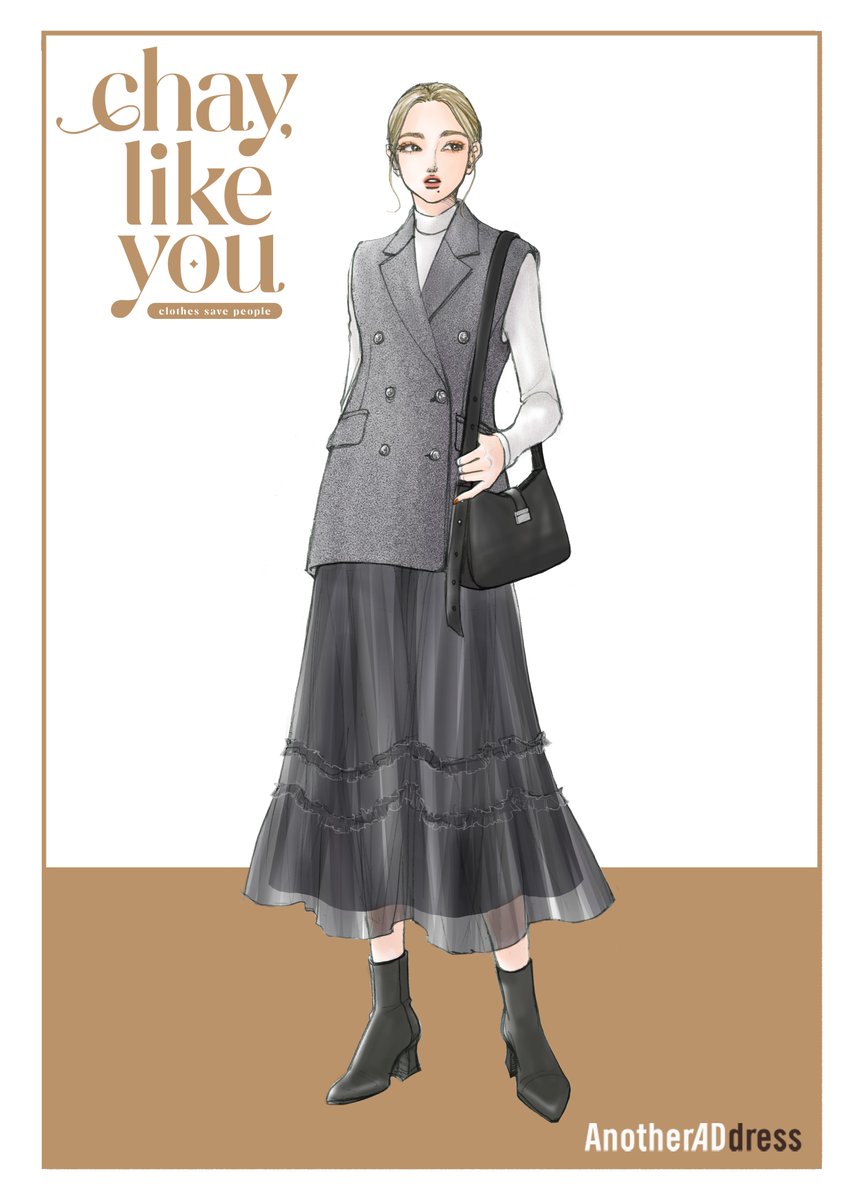 chaylikeyou897's tweet photo. 洋服のサブスク #AnotherADdress からオフィスコーデを紹介💼
♡FRAY I.D #ダブルテーラードジレ
♡ #mintdesigns 《手洗い可》コットン混ラメカットソー
♡Bilitis dix-sept ans #チュールティアードスカート
♡Maison Vincent #フロントフラップショルダーバッグ
#chaylikeyou897 https://t.co/qYrwSj3TGl