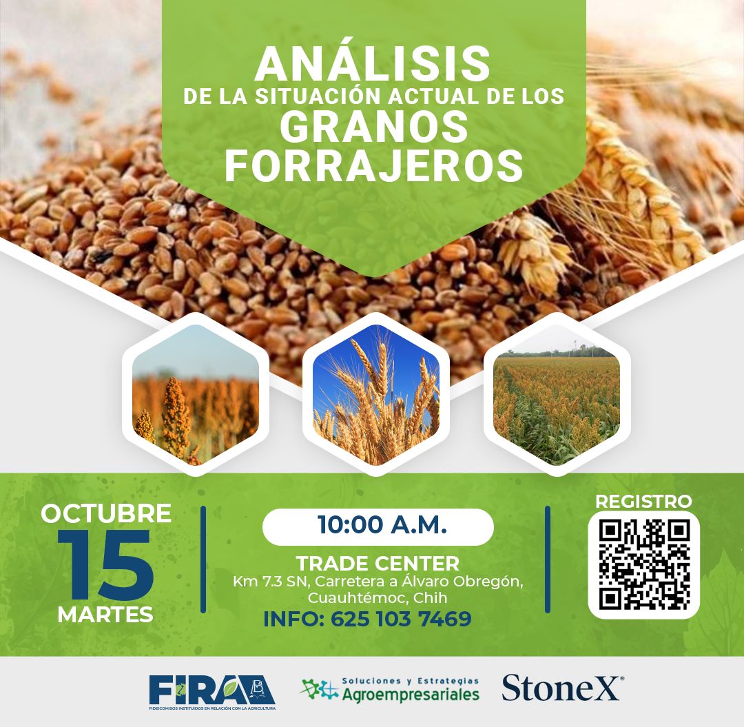 Nos vemos en Chihuahua, gra cias por la invitación, <a href="/FIRA_Mexico/">FIRA</a> <a href="/StoneX_MIG/">StoneX Miami Grains</a>