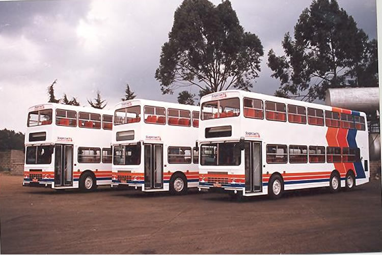 africaupdates's tweet photo. The Kenyan🇰🇪 Govt was never serious about this. 
A big African city like Nairobi still doesn't have an organized scheduled transport system. Nairobi's major weakness is lack of public mass transport. Its disorganized minibus (matatu) system just doesn't cut it.

Nairobi once had an organized public transport system with scheduled buses plying major routes within the city.

Dar es Salaam, Tanzania has one of the best transportation systems in Africa.  Its Bus Rapid Transit (BRT) system transports over 300,000 passengers daily.