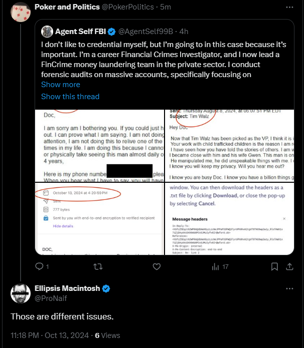 Poker and Politics tweet media