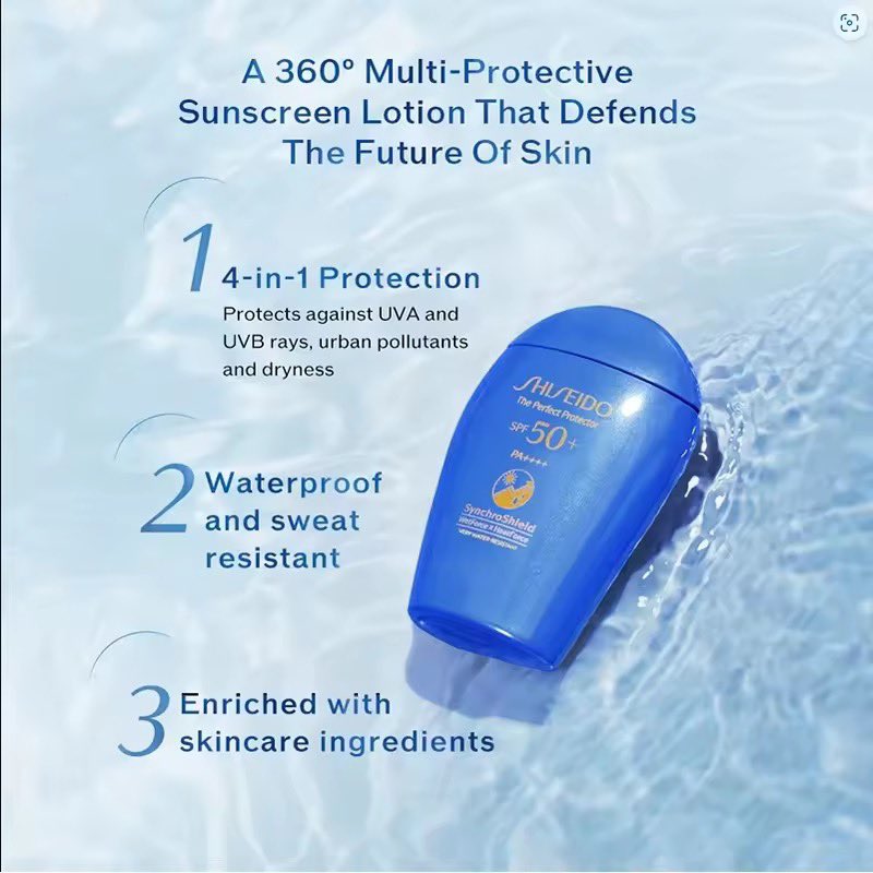 ของดี ราคาโดน 📌
ชื่อสินค้า:  Shiseido Perfect UV Protector SPF50+ PA++++ WetForce Multi Defense 50ml ชิเซโด้ กันแดด เนื้อบางเบา สบายผิว
ราคาสินค้า:  ฿2,000
ส่วนลดสินค้า:  ฿458
👉🛒📌s.lazada.co.th/s.JpWQ5?cc