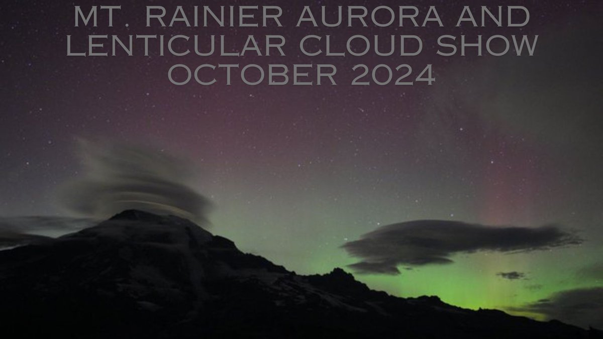 Lots of missed sleep, long hikes, long drives and crazy amounts of editing, but it's finally done. 

Aurora, Lenticular Clouds and Mt. Rainier October 2024 youtu.be/00K7-kupezU?si… via <a href="/YouTube/">YouTube</a>