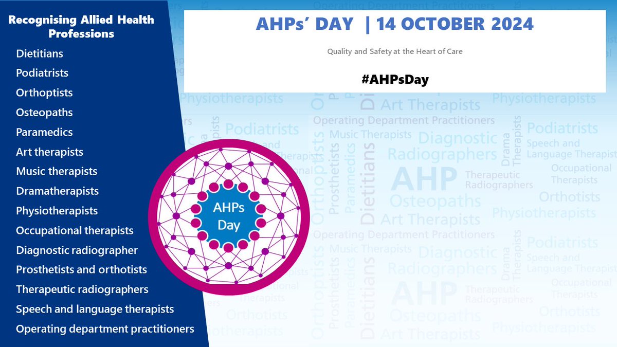 Deanne Rennie (@rennie1d) on Twitter photo Wishing all AHPs, support workers and allies a happy AHPs’ day. Thank you for all you do everyday. We have some incredible people <a href="/LPTnhs/">Leicestershire Partnership NHS Trust</a> and <a href="/NHFTNHS/">Northants Healthcare</a> so enjoy the day and celebrate your amazing professions. #ahpsday #weahps Wishing all AHPs, support workers and allies a happy AHPs’ day. Thank you for all you do everyday. We have some incredible people <a href="/LPTnhs/">Leicestershire Partnership NHS Trust</a> and <a href="/NHFTNHS/">Northants Healthcare</a> so enjoy the day and celebrate your amazing professions. #ahpsday #weahps