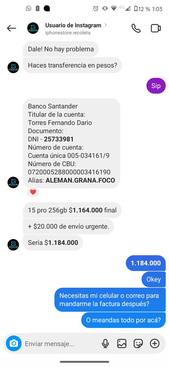 evygorga's tweet photo. @srpadilla20 @Santander_Ar @todonoticias @AmericaTV @cronica @telefenoticias @lanacionmas @clarincom También me estafaron @Santander_Ar todas cuentas de ustedes!!!!!! Háganse cargo https://t.co/pD0zZddKwE