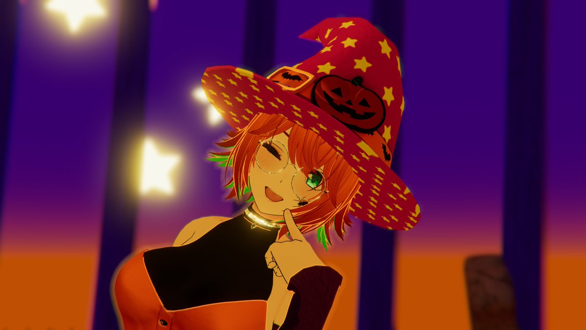 RazzerVT's tweet image. It's a spooky month! 

#VRChat
#VRChatPhotos