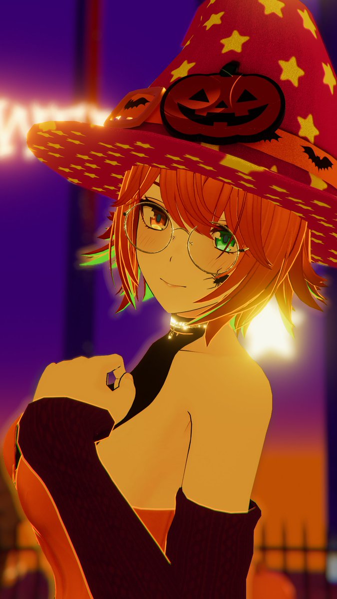 RazzerVT's tweet image. It's a spooky month! 

#VRChat
#VRChatPhotos