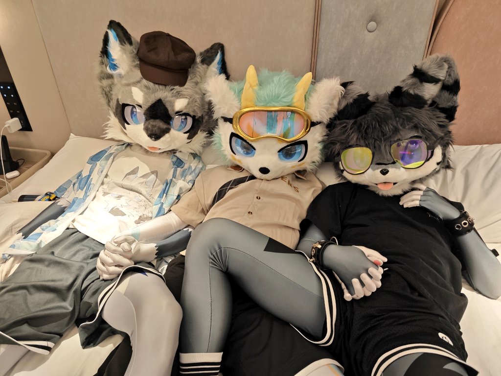 纽特又又又困了 (@killua24923648) on Twitter photo 给你三选一,你会选谁?!
左: <a href="/UdonO_uO_/">UDon_爱吃乌冬</a>
中: <a href="/xiaobaidiandian/">小白点点</a>
右: <a href="/killua24923648/">纽特又困了🔜得闲兽聚</a>
📷: <a href="/Crazy__Brick/">CrazyBrick</a>
#FursuitsEveryday #FURRY 给你三选一,你会选谁?!
左: <a href="/UdonO_uO_/">UDon_爱吃乌冬</a>
中: <a href="/xiaobaidiandian/">小白点点</a>
右: <a href="/killua24923648/">纽特又困了🔜得闲兽聚</a>
📷: <a href="/Crazy__Brick/">CrazyBrick</a>
#FursuitsEveryday #FURRY