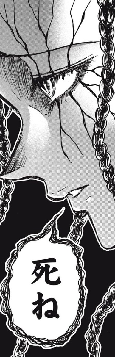 人の心を動かす実力を持ち、大勢の人間から慕われてなお「死ね」と叫ぶ。シノギとしての殺しではなく、強者と戦った結果として殺すのでもなく、「殺す」ために殺す #忍者と極道 