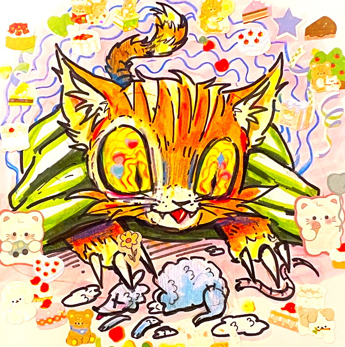 Salloween 10/13! Dismembered! Starring Gizmo!
♡ ♡ ♡
#salloween24 #sallyface #sallyfaceart #sallyfacefanart #art #drawing #spooky #spookyart #cat #cutecat #gizmo #gizmosallyface #sallyfacegizmo #cuteart #drawing