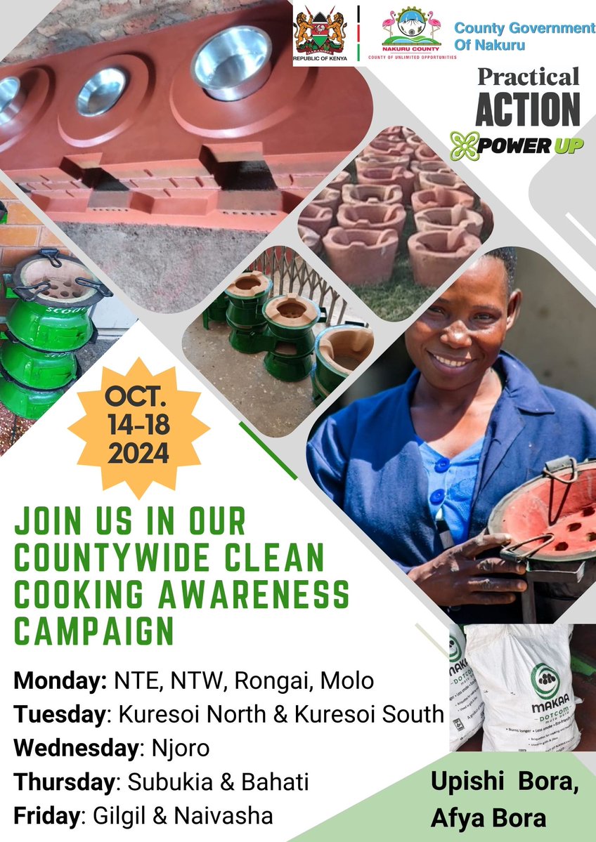 AntonyKamau_CA's tweet photo. 🔥Clean Cooking Solutions🔥
1️⃣ Mabati Jiko: No insulation, no savings
2️⃣ KCJ: Saves 10% energy
3️⃣ Jiko Uhai: Saves up to 40% energy—available in firewood, charcoal &amp; hybrid options!
Choose efficiency for healthier homes &amp; a greener Nakuru
Read More https://t.co/8hR2c2FXDL https://t.co/I6Ukk48Dtf