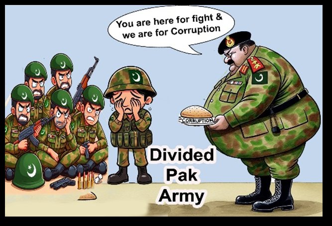 rishi_suri's tweet photo. #PakArmyExposed: #PakistanArmy's senior generals escape responsibility when operations fail, leaving Sepoys and junior officers to take the fall. Is this justice?
#DividedPakArmy https://t.co/N9LgGF0IyN