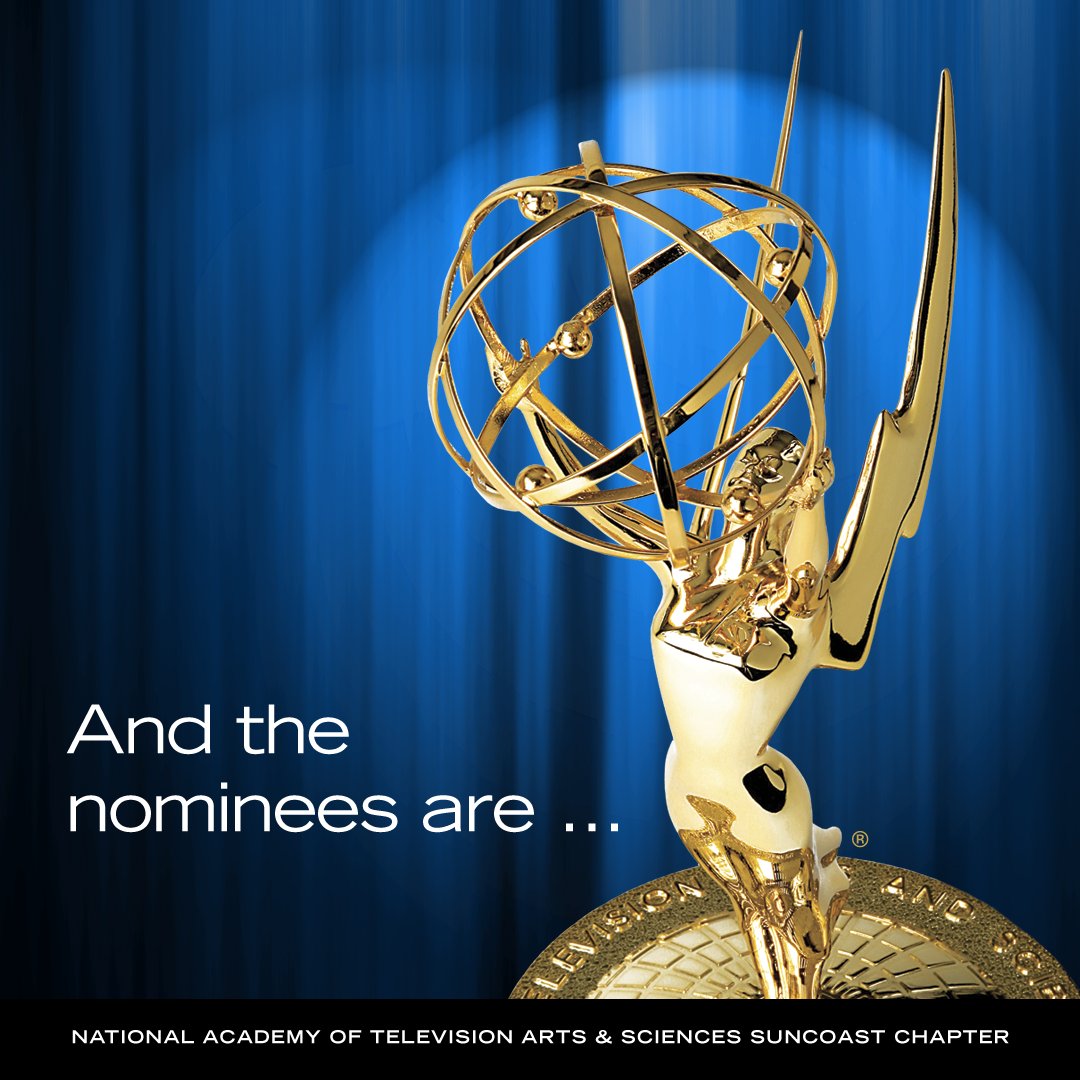 Woohoo!  The wait is over! The nominations are in! Go to suncoastchapter.org for the complete list! Congratulations to all of this year's nominees! Way to go!