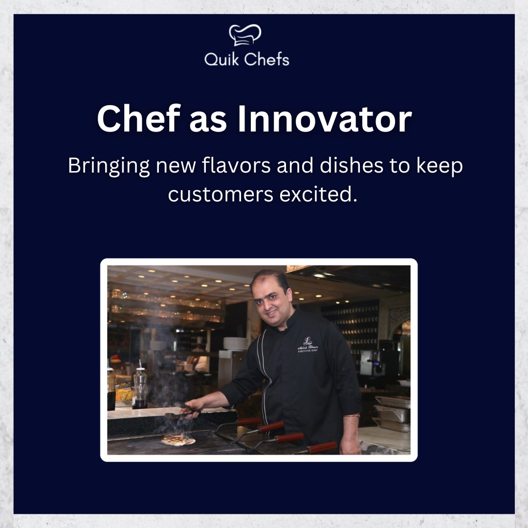 _quikchefs's tweet image. Great chefs do more than cook—they innovate, lead, and elevate your restaurant! 🍽️👨‍🍳 #RestaurantSuccess #QuikChefs
#ChefPower #CulinaryLeaders #InnovateWithChefs #KitchenEfficiency #TopChefs #RestaurantGrowth