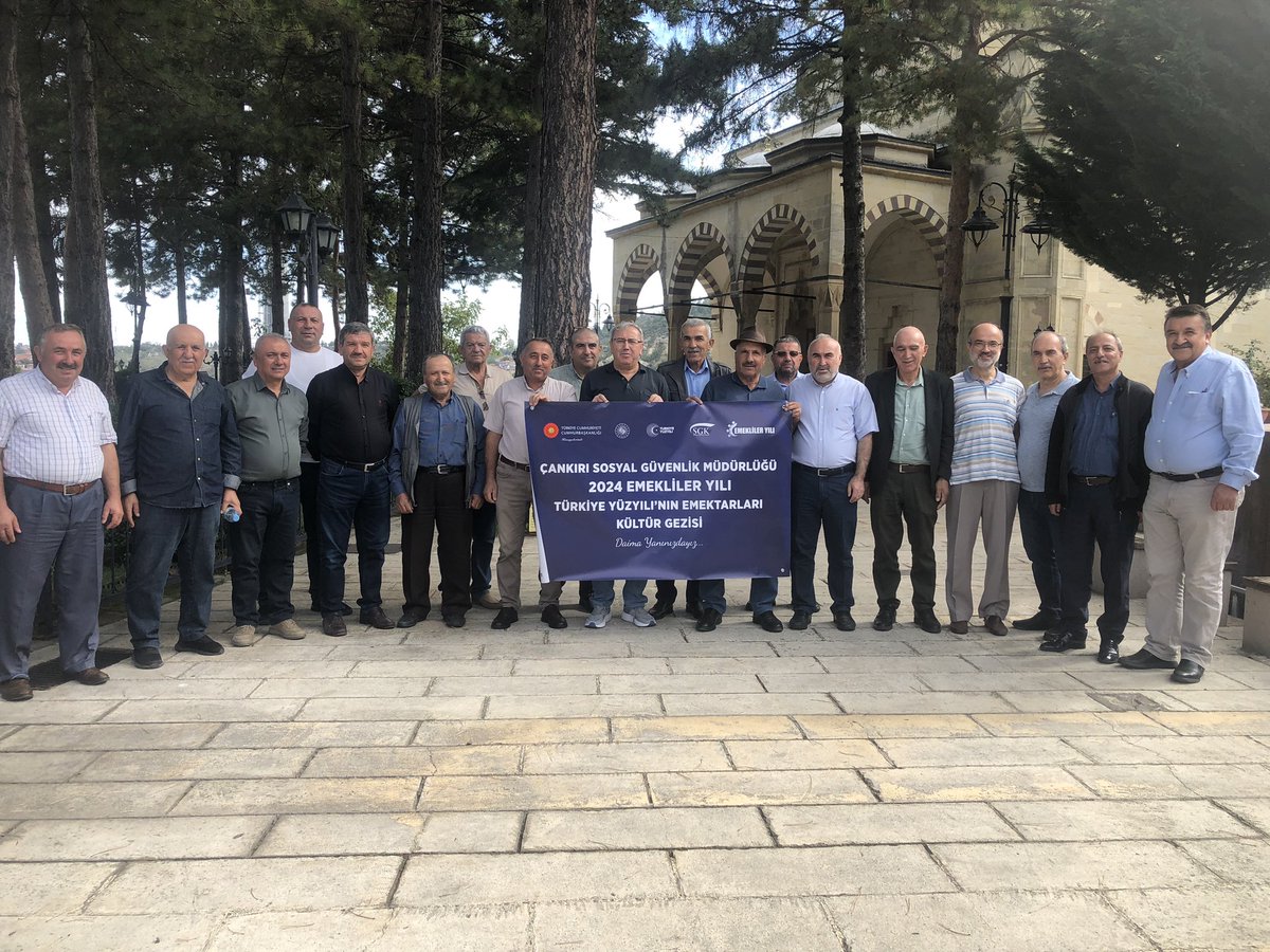 2024 Emekliler yılı kapsamında;  Emeklilerimize yönelik faaliyetlerden bir tanesi olan  Kültür gezisi düzenlenmiştir. Çankırı ilinden   Kastamonu iline emeklilerimiz götürülerek  Kastamonu ilinin  Tarihi ve Turistik yerleri  gezdirilmiştir.