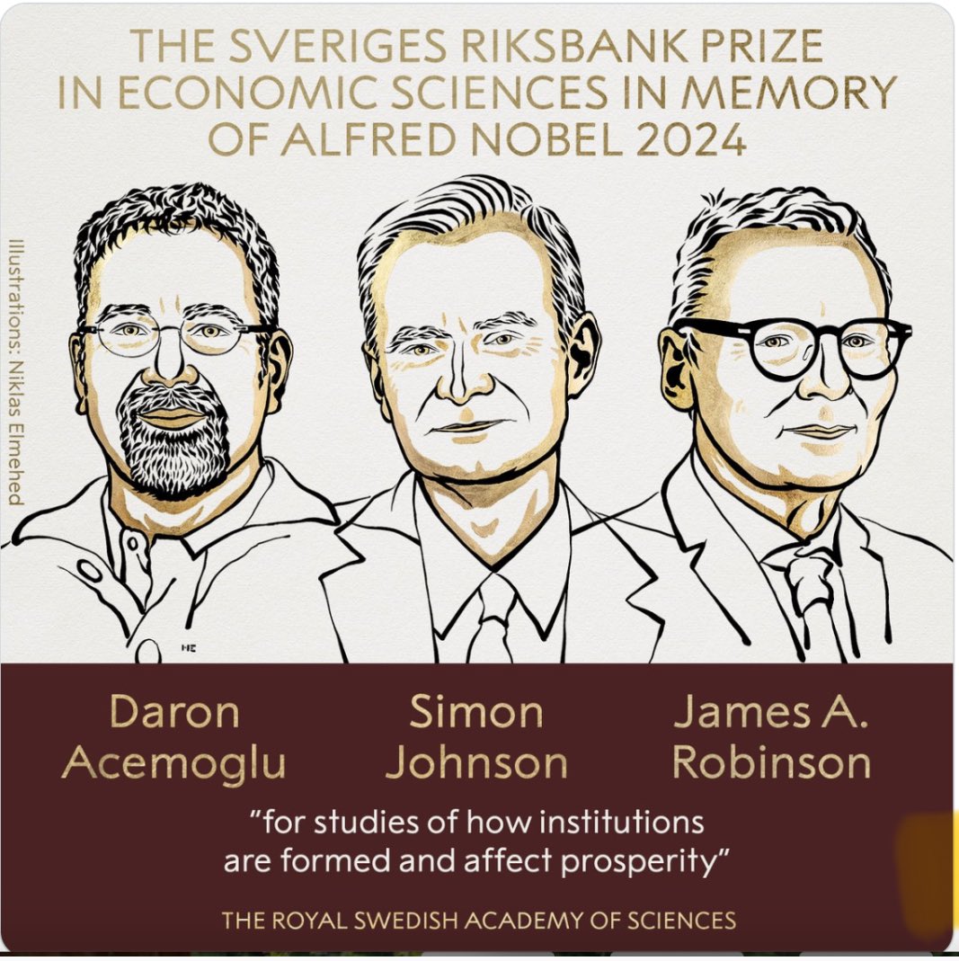 Nobel ödülü Daren Acemoğlu’na 🇹🇷🇹🇷🇹🇷 👏🏻👏🏻👏🏻