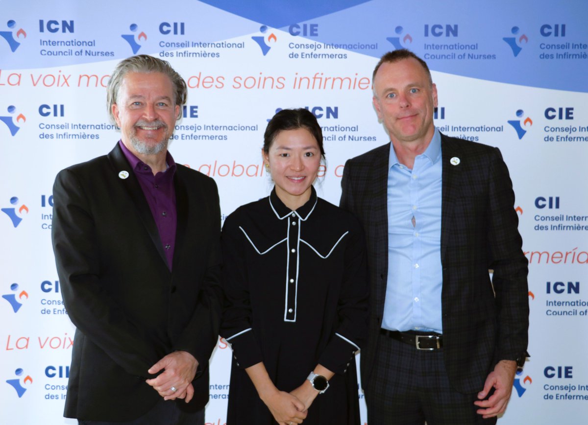 ICN (@icnurses) on Twitter photo ICN CEO <a href="/HowardCatton/">Howard Catton</a> and ICN Senior Policy Advisor Hoi Shan Fokeladeh welcomed <a href="/EspenRo/">Espen Gade Rolland</a>, President of <a href="/norsksykepleier/">Norsk Sykepleierforbund</a>'s professional group in #mentalhealth and #addictions. Together, they discussed the #nursing profession's role in mental #health development. ICN CEO <a href="/HowardCatton/">Howard Catton</a> and ICN Senior Policy Advisor Hoi Shan Fokeladeh welcomed <a href="/EspenRo/">Espen Gade Rolland</a>, President of <a href="/norsksykepleier/">Norsk Sykepleierforbund</a>'s professional group in #mentalhealth and #addictions. Together, they discussed the #nursing profession's role in mental #health development.