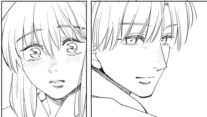 なかなかイケメンに描けた気がする!ヒロインは相変わらずかわいいね!ところで顔を安定的に描くやり方を誰か教えてください😌 