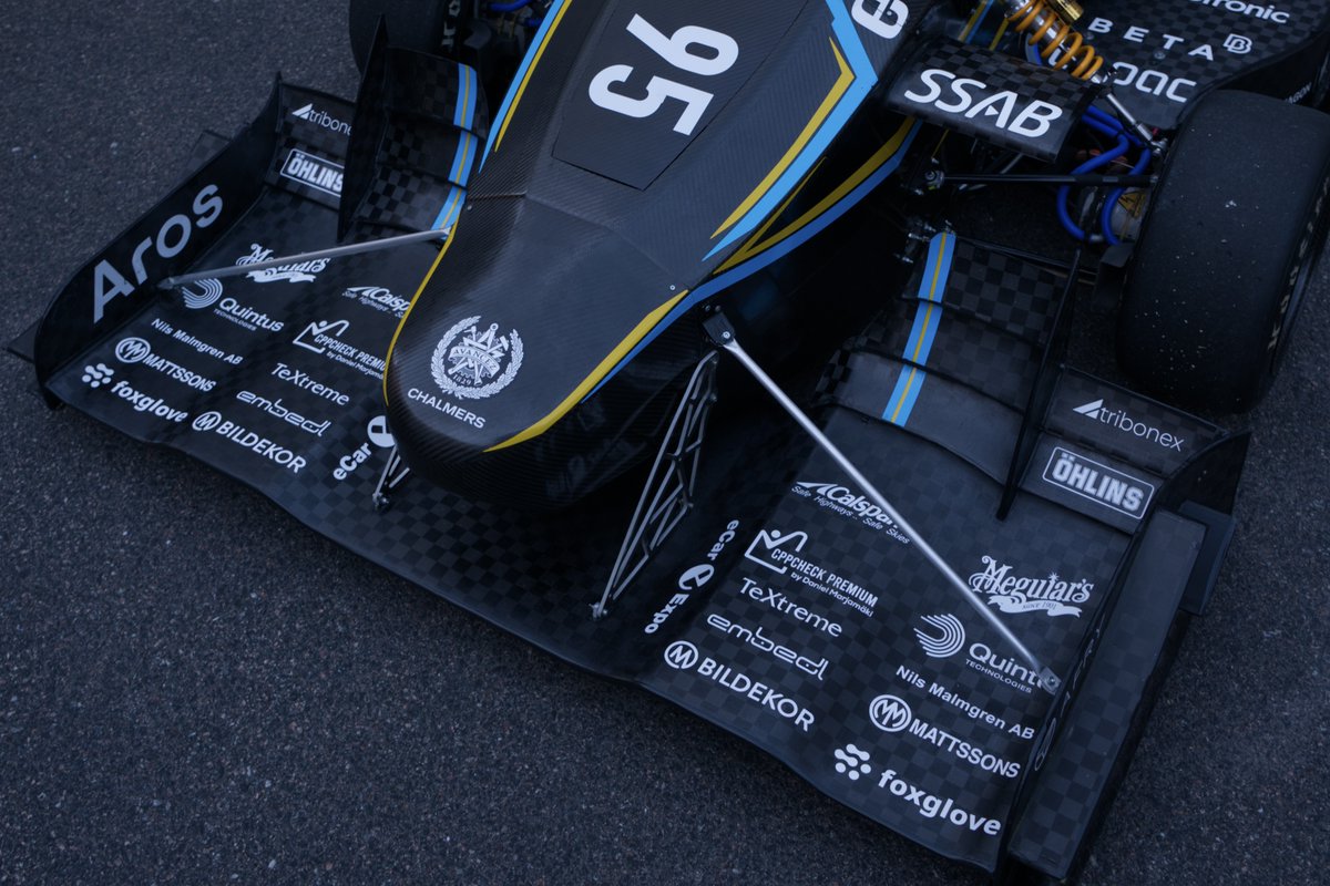 ChalmersFormula's tweet image. 𝙁𝙍𝙀𝙅𝘼

#chalmersformulastudent #chalmersuniversityoftechnology