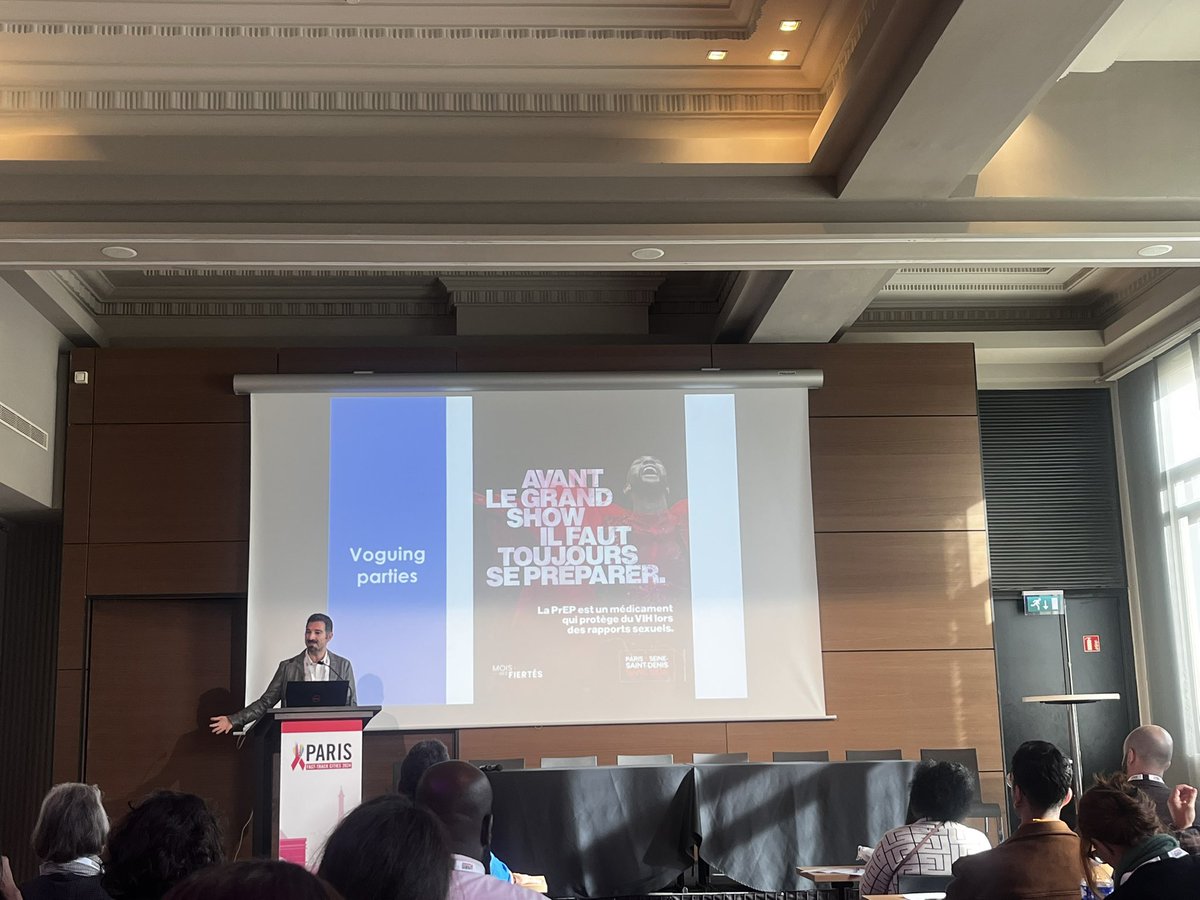 “Before the big show, you must always be prepared.” Pr. Jade Ghosn <a href="/hopitalbichat/">Hôpital Bichat - Claude-Bernard AP-HP</a>: 60% of 142k prep-eligible MSM in Paris are currently on PrEP. To increase uptake, a Paris-based campaign focuses on vogueing to link modern HIV prevention, queer culture and history