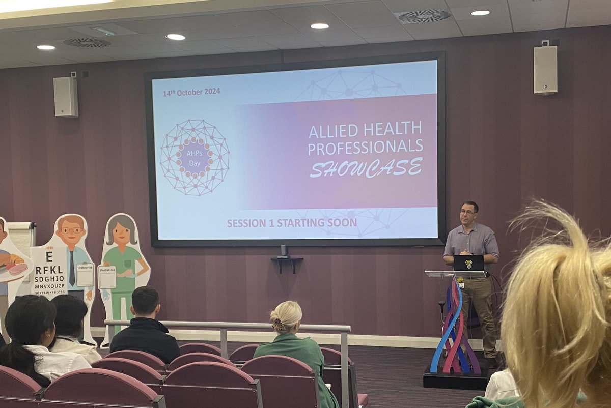 Neil Reeves (@profneilreeves) on Twitter photo Nice to be speaking about research <a href="/LancasterMedSch/">Lancaster Medical School</a> today here <a href="/BlackpoolHosp/">NHS Blackpool Teaching Hospitals 💙🌈</a> Allied Health Professionals annual event. Nice to be speaking about research <a href="/LancasterMedSch/">Lancaster Medical School</a> today here <a href="/BlackpoolHosp/">NHS Blackpool Teaching Hospitals 💙🌈</a> Allied Health Professionals annual event.