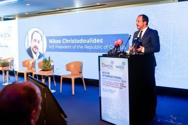 WISTAInt's tweet photo. The @WISTAInternational  AGM and Conference last week was a celebration of our landmark 50th year anniversary. 

 @WISTAInternational extends heartfelt appreciation to all VIP speakers for their addresses and their presence this week.

@IMOHQ @IMOSecGen @maritimeCyprus https://t.co/RRAu0T6Uyq