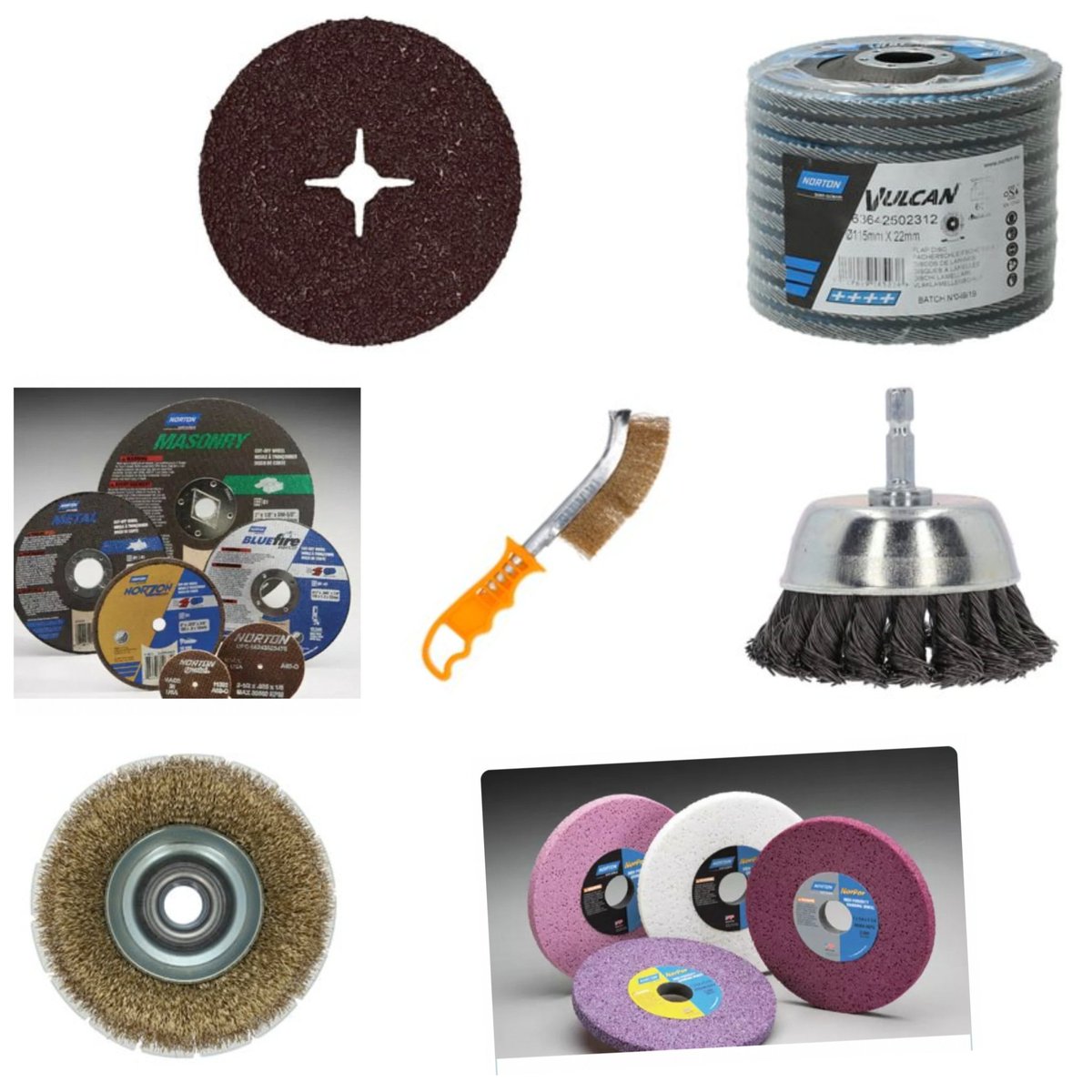 Necesitas abrasivos? Nosotros llevamos con buen precio los de Norton Saint-Gobain, consultanos para cantidades, no unidades sueltas.
📧spespareparts@gmail.com
🌐sparepartswebsite.es