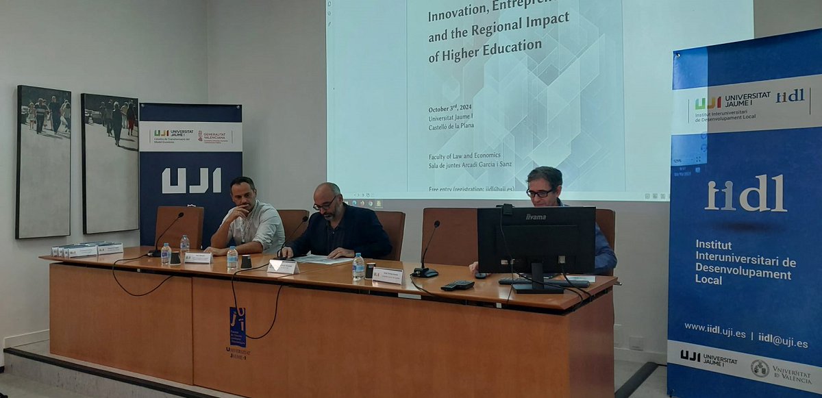 Càtedra de Transformació del Model Econòmic - UJI tweet media