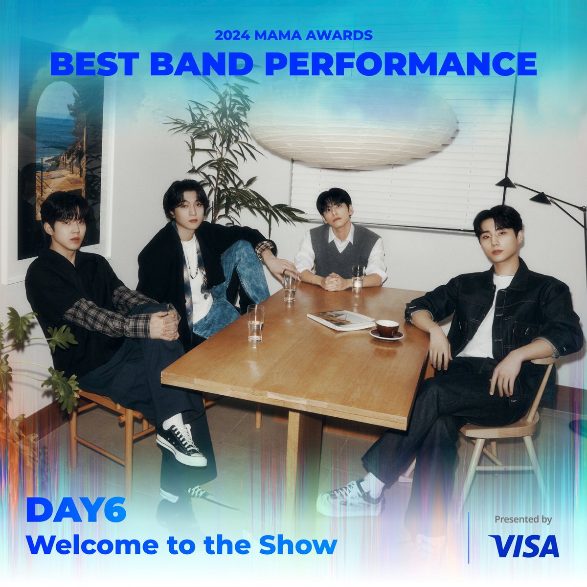 MnetMAMA's tweet image. [#2024MAMA] BEST BAND PERFORMANCE Nominees I 베스트 밴드 퍼포먼스 후보

#day6 #WelcometotheShow

BIG BLUR : What is Real?
2024 MAMA AWARDS

2024.11.21 7PM (PST) Dolby Theatre, US
2024.11.22 6PM &amp;amp; 11.23 3PM (KST) KYOCERA DOME OSAKA, JAPAN

#MAMAAWARDS
#2024MAMAAWARDS