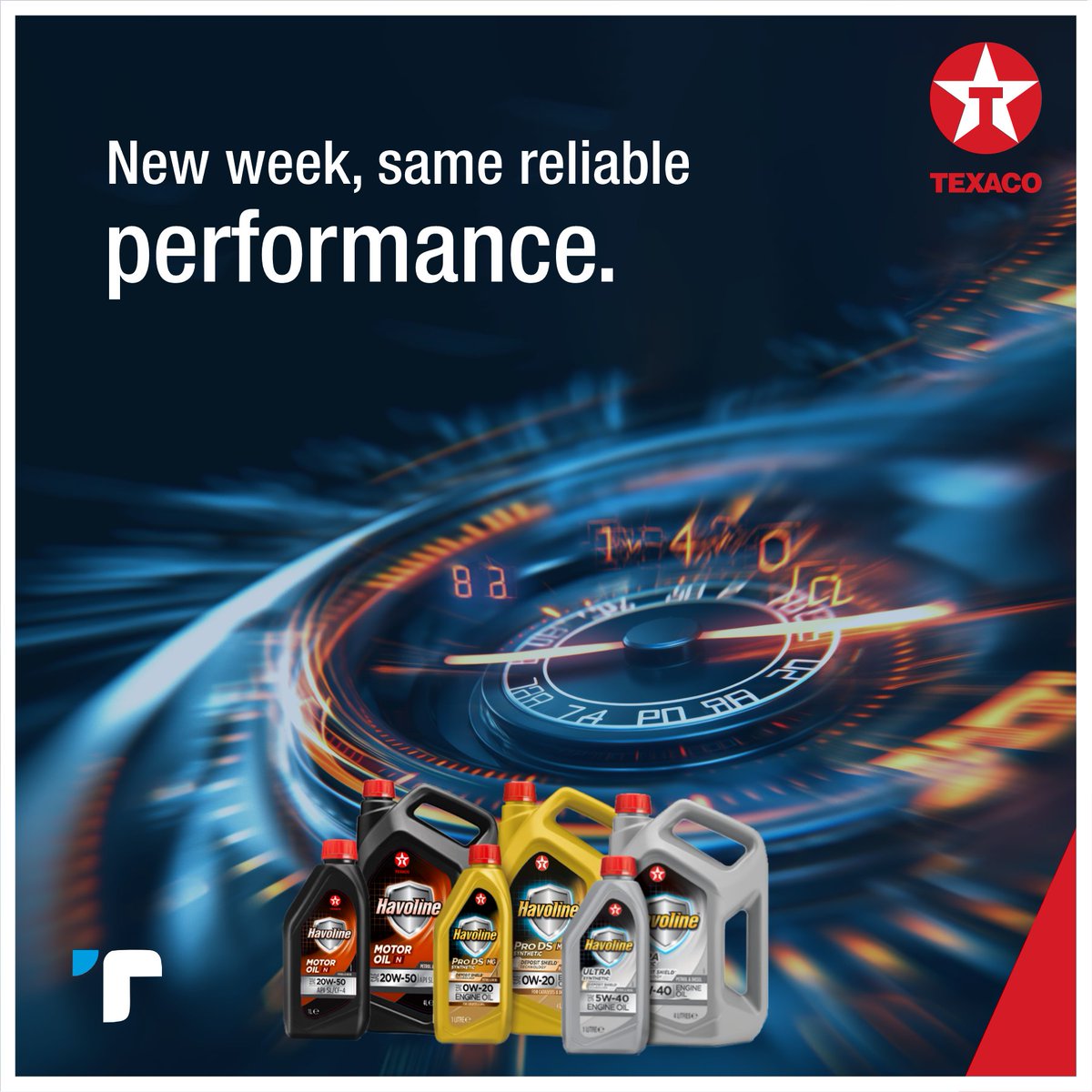 tethysltdng's tweet photo. Here's the start of a new week and a new opportunity to choose reliability with Texaco lubricants.

Get yours today.

#mondaymotivation #engineprotectection #havolineprods #choosetexaco #tethysltd #texacohavoline #engineoil #lubricantsolutions #enginelubricant  #texacolubricant https://t.co/OOp4BAaSvU