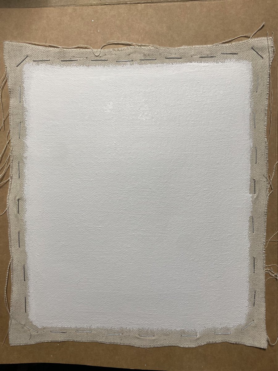 _back0FF's tweet image. bb canvas prep? idk