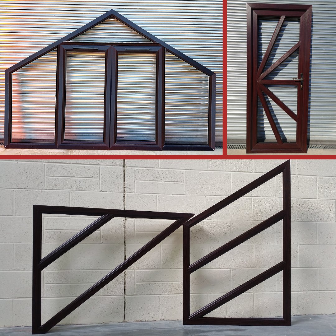 We specialise in manufacturing a wide range of awkward frames including bespoke angles. Our ovens heat the uPVC profile to high temperatures, allowing us to bend and shape whatever is required👍

🌐 bit.ly/3zc7LJL