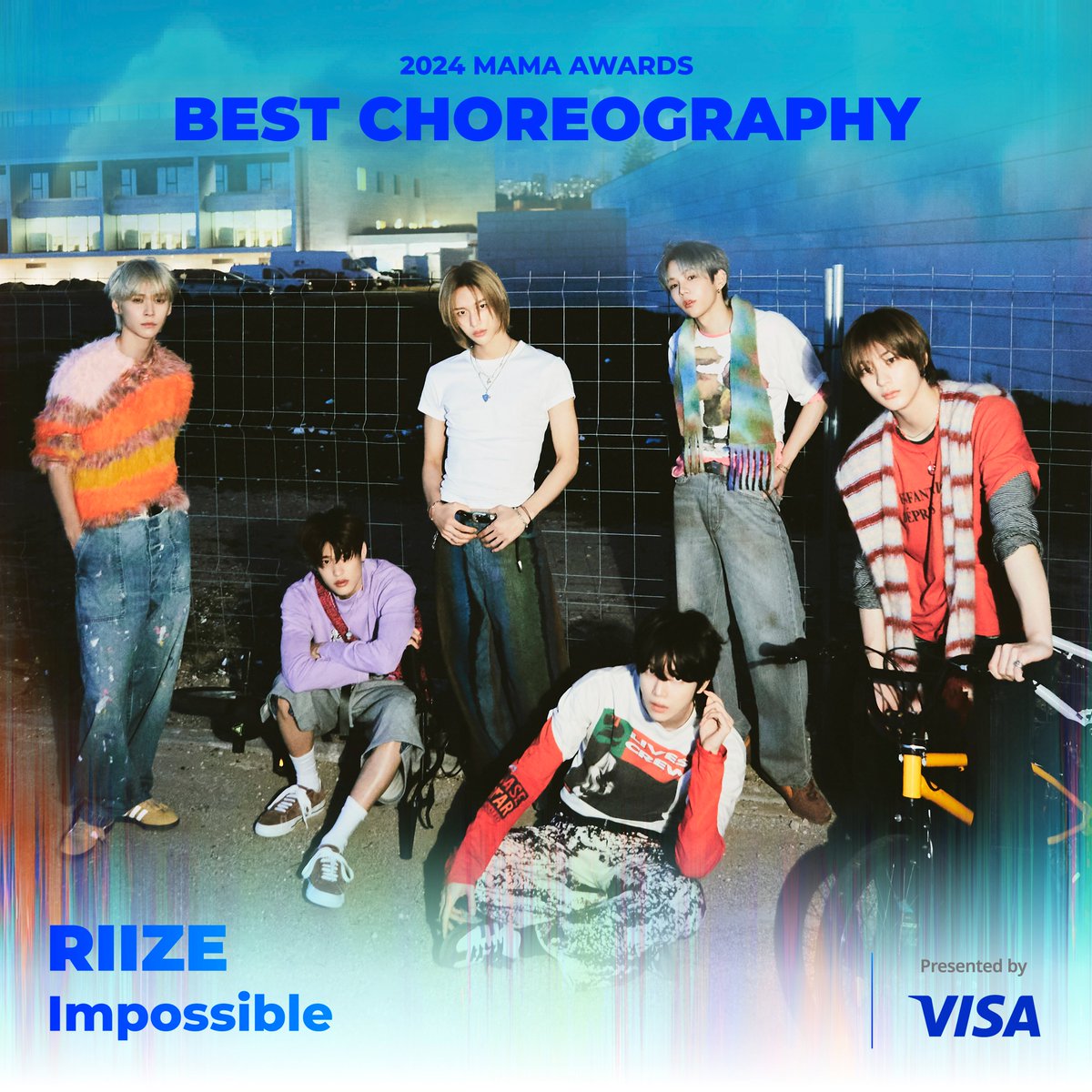 [#2024MAMA] BEST CHOREOGRAPHY Nominees | 베스트 코레오그래피 후보

#riize #Impossible

BIG BLUR : What is Real?
2024 MAMA AWARDS

2024.11.21 7PM (PST) Dolby Theatre, US
2024.11.22 6PM &amp; 11.23 3PM (KST) KYOCERA DOME OSAKA, JAPAN

#MAMAAWARDS
#2024MAMAAWARDS