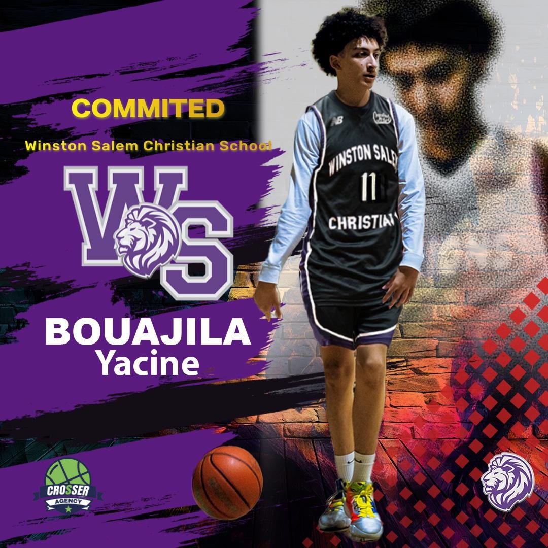 Crosser Basketball (@crosseragency) on Twitter photo 6'2 Guard, Yacine BOUAJILA (<a href="/yac_bouajila/">Yacine Bouajila</a>) joins Winston Salem Christian School's Post-Grad team (@WSCSPGBball) this 2024/2025 season before entering college 6'2 Guard, Yacine BOUAJILA (<a href="/yac_bouajila/">Yacine Bouajila</a>) joins Winston Salem Christian School's Post-Grad team (@WSCSPGBball) this 2024/2025 season before entering college