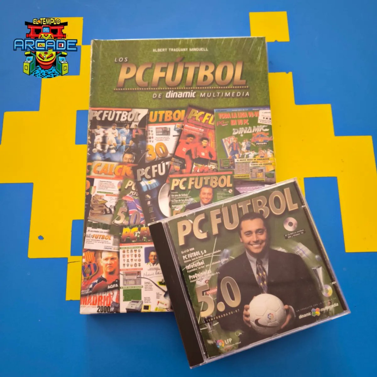ELTEMPLOARCADE's tweet image. @YeOldeNemesis nos trae al Templo del Arcade este increíble libro de los míticos PC Fútbol de @dinamicsoftware ⚽ Muchísimas gracias a @GamePressEd por regalarnos este ejemplar 😁😁😁

#arcade #pcfutbol #dinamicsoftware #videojuegos #videojuegosretro #retrogaming #retro #game