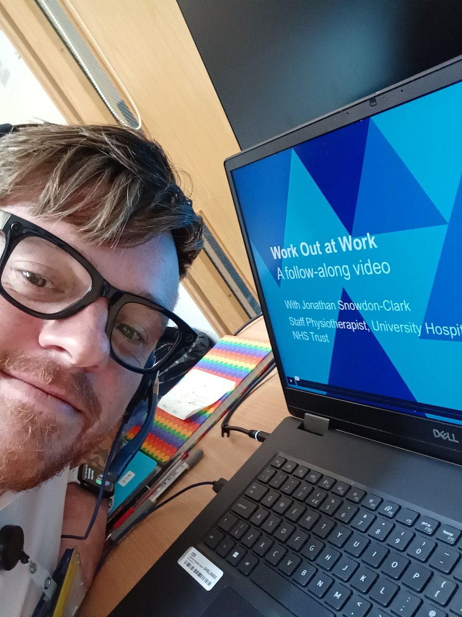 UHSx_AHP_Edteam's tweet image. Our second offering of the day for @UHSussex #educationweek  comes from  @Sam_Elliott82 who is running our #workoutatwork online exercise sessions. These are aimed at all staff so make sure you come and join. Sessions held virtually everyday. Book via IRIS. 

#AHP #education