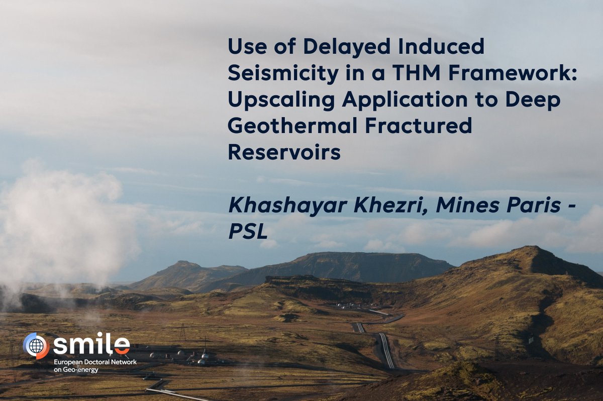 SMILE European Doctoral Network on Geo-energy tweet media