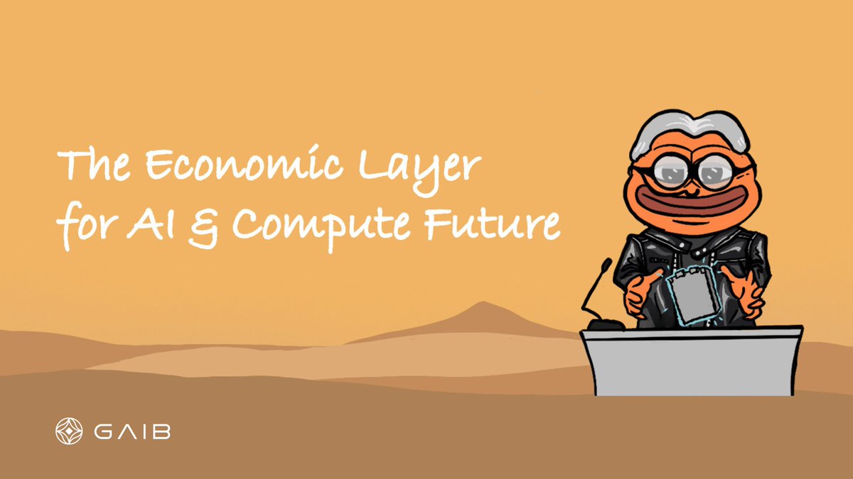 gaib_ai's tweet image. 🟠 GAIB (/ga-yeeb/): The Economic Layer for AI &amp;amp; Compute

❓ Curious about our name? 
GAIB is inspired by Dune, meaning “the unseen” or “the future.” It reflects our focus on #GPU, #AI, and #Financialization

🤩 Liberating a trillion-dollar AI &amp;amp; compute market? 
We help anyone…