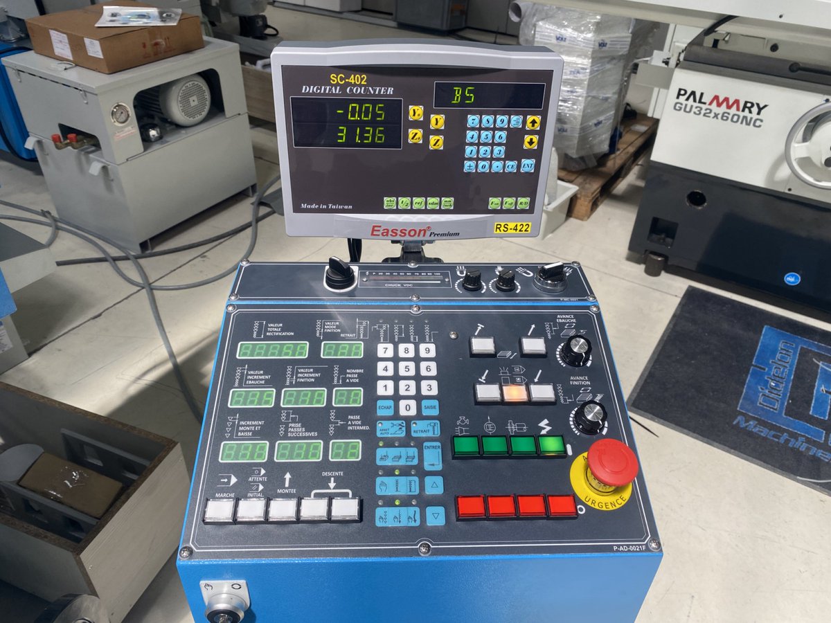 📢 𝐕𝐄𝐍𝐓𝐄 𝐃'𝐔𝐍𝐄 𝐑𝐄𝐂𝐓𝐈𝐅𝐈𝐄𝐔𝐒𝐄 𝐏𝐋𝐀𝐍𝐄 𝐏𝐄𝐑𝐅𝐄𝐂𝐓 Type PFG-CL3060AH dans le département 61 📍

⚙ 3 axes automatiques + automate programmable AD5
⚙ Meule 355x38x127mm

#vente #rectifieuse #plane #perfect #didelon #machines #outils #mecanique