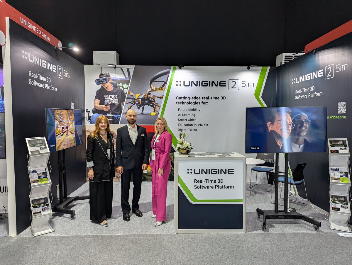 Let's meet at GITEX Global! UNIGINE booth #88, hall 15