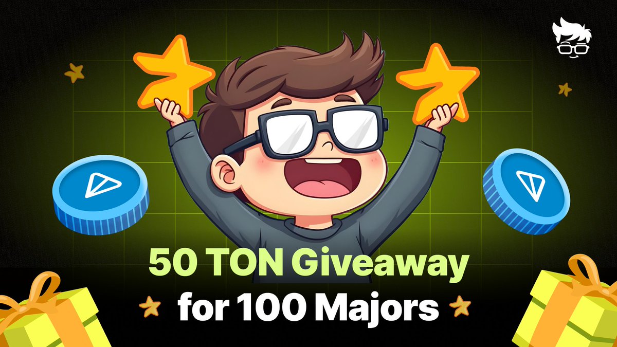 GEEKS (@home_of_geeks) on Twitter photo 🌟 50 TON Giveaway Extravaganza for 100 Majors 🌟
Attention <a href="/majoroftelegram/">Major of Telegram</a> frens💫! Are you ready to snag some easy TON-tastic rewards? We’re dropping 50 $TON each for 100 lucky Majors!
How to Join:
1️⃣ Join the GEEKS crew: t.me/geeks_house_bo…
2️⃣ Like, bookmark, and RT 🌟 50 TON Giveaway Extravaganza for 100 Majors 🌟
Attention <a href="/majoroftelegram/">Major of Telegram</a> frens💫! Are you ready to snag some easy TON-tastic rewards? We’re dropping 50 $TON each for 100 lucky Majors!
How to Join:
1️⃣ Join the GEEKS crew: t.me/geeks_house_bo…
2️⃣ Like, bookmark, and RT