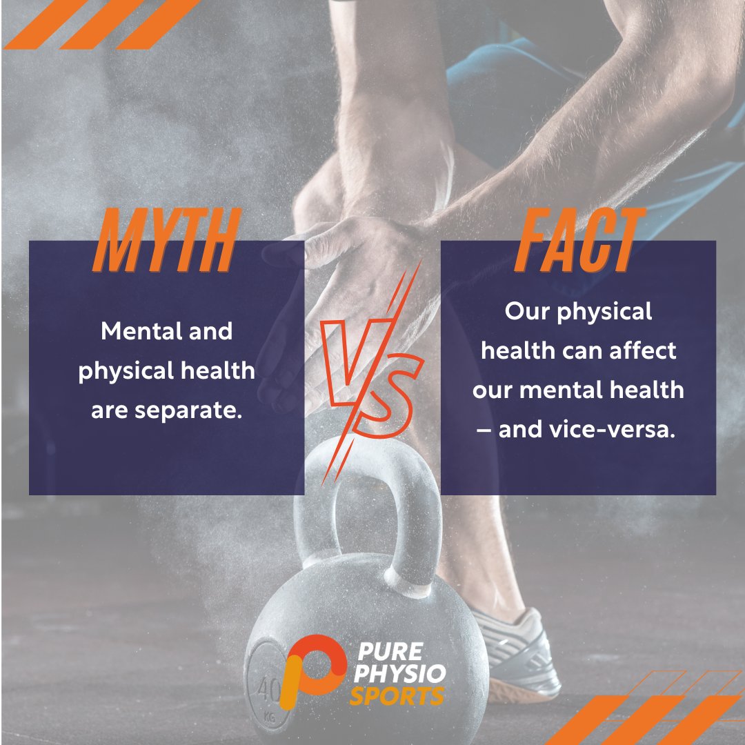 Myth 🧐 vs Fact 🔍

✨ Remember taking care of your physical health is just as important as taking care of your mental health ✨

#MythVsFact