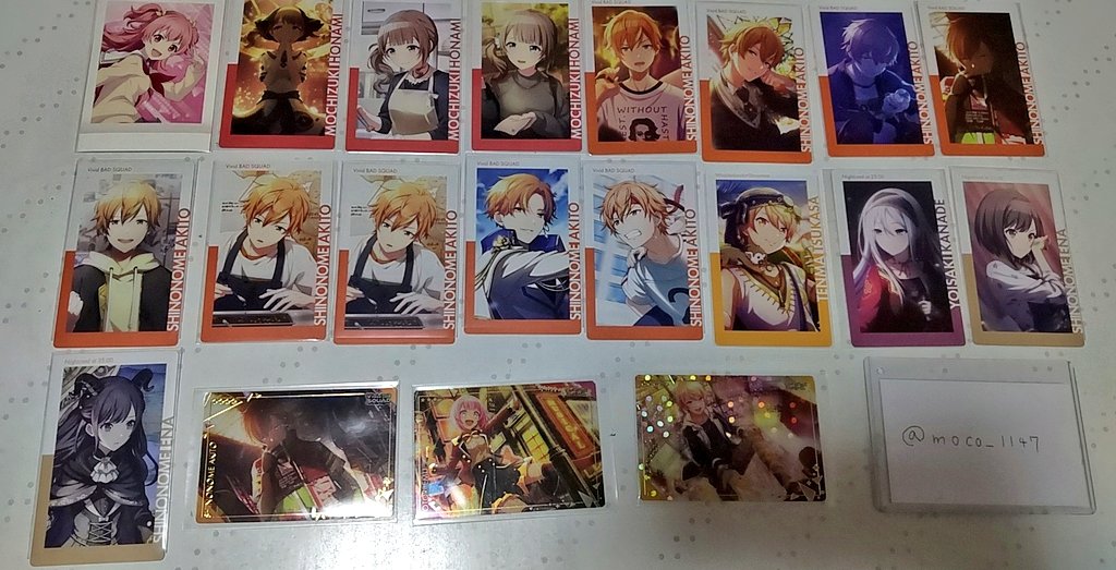 譲：画像1枚目のもの

求：買取or⚔️グッズorステッカー

グッズ熱が冷めてしまったためお譲り、交換先探しております。
検索からでもお気軽にお声がけ下さい
 #プロセカ交換 #プロセカグッズ交換
 #プロセカグッズ買取